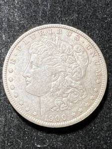 1900 US MORGAN SILVER DOLLAR