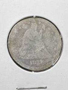 1877-S US SEATED LIBERTY HALF DOLLAR