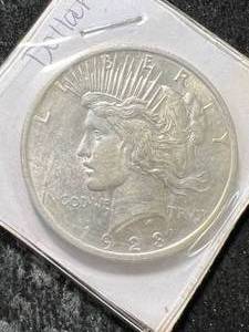 1923 US PEACE SILVER DOLLAR