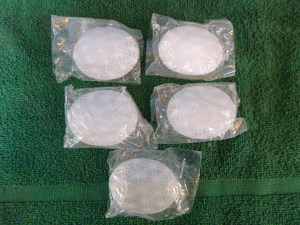 5 Selenite Pillow Stones