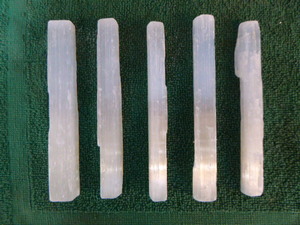 5 Selenite Sticks