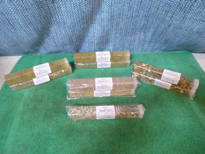 9 Tubes of Power of 3 Sacred Herbs