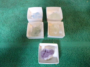 Flourite Stones and Amethyst