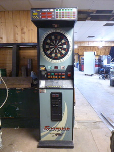 Merit Industries Scorpion 9000 Full Size Electronic Dart Board Machine