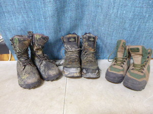 3 Pair of Mens Boots