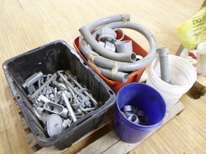 Lot of Miscellaneous Pipe, Fittings and PVC