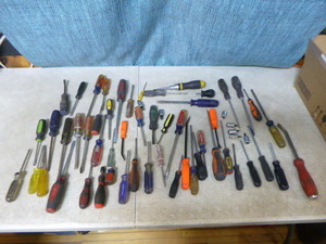 Lot of Assorted Screwdrivers