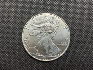 2020 Beautiful Uncirculated 1 Oz. Silver American Eagle  Greysheet Wholesale Value is $96.40