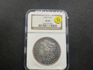 Key Date 1903-S Silver Morgan Dollar - NGC XF 45 - NGC Price Guide Value for an XF 45 is $400