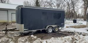 2004 Haulmark 16' Enclosed Trailer with ramp door and side door