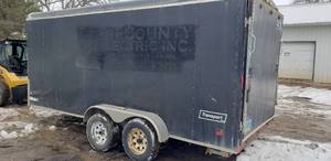 2004 Haulmark 16' Enclosed Trailer with ramp door and side door