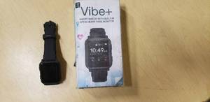Vibe smart watch with built-in GPS & heart rate monitor