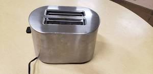 Stainless steel 2 slice toaster