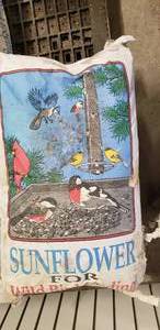 2 50 Lb bags of birdseed