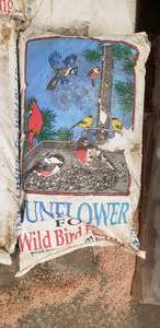 2 50 Lb bags of birdseed