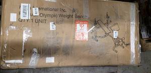 International Olympic weight bench