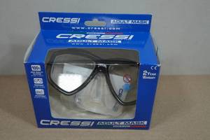 Cressi Perla Adult Mask - Black