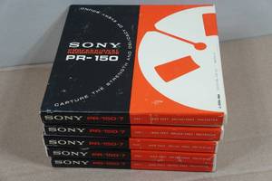 Blank Sony PR-150-7 Professional Recording Tapes
