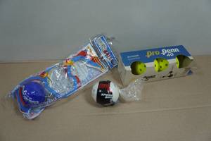 Assorted Balls - Pickleball, Wiffle Ball
