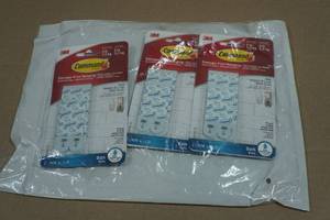6 Packs of Command Bath Medium & Large Refill Strips