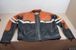 Harley Davidson Leather Motorcycle Jacket - XL