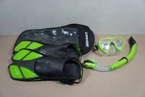 Cressi Blulove Snorkel Set - Fin Size SM