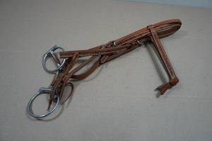 Tooled Leather Halter