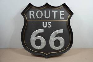 Route 66 Lighted Sign