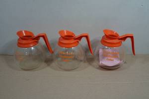 3 Coffee Pots