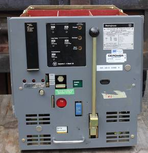 Westinghouse Type DSL-206 Low-Voltage AC Integrally Fused Power Circuit Breaker