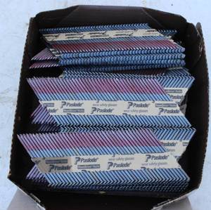 Paslode 3X 0.120, Appro. 2500 Qty, Framing Nails, Brite Interior, Smooth Shank, Paper Tape,