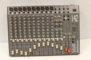 Club 2000 Studiomaster 142, 10 Channel Analogue Stereo Mixer Console