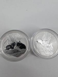 2 Australia 12 .999 Silver Coins