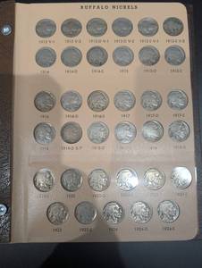 Complete 48pc Set of Buffalo Nickels