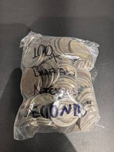 100 Various Date And Condition Buffalo Nickels