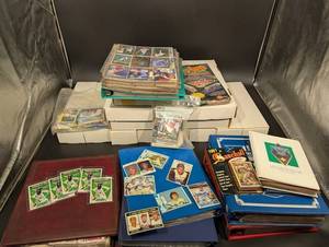 HUGE Sports card Collection 1960s-90s