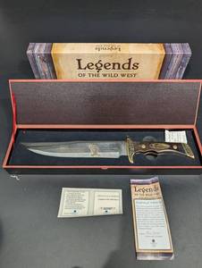 American Mint Legends of the Wild West Bowie Knife - Buffalo Bill 02507