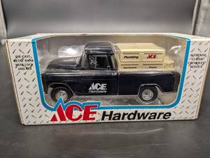 ERTL 1955 Chevrolet Cameo Pickup Truck Bank - ACE Hardware 125 Scale