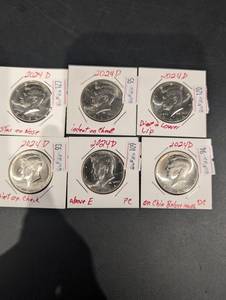 Kennedy Half Dollar Lot