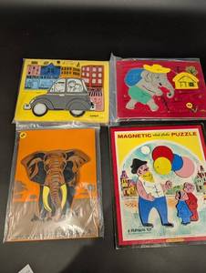 Playskool Magnetic Puzzle - Elephant Theme - 12 Pieces - Ages 2-6