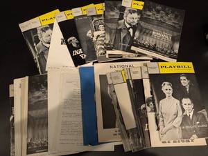 Vintage Theatre Programs & Playbills - Assorted 1960s Theater Memorabilia