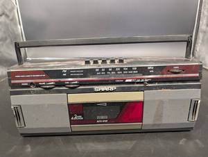 Sharp QT-248 Stereo Radio Cassette Recorder - 2-Way 4-Speaker