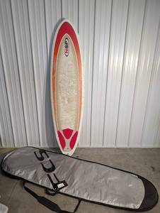New Surf Project NSR Longboard Surfboard with Traction Pad