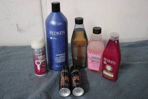 REDKEN hair care products shampoo, ...