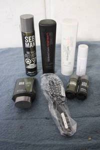SEB MAN hair care products shampoo,...