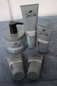 Johnny B shampoo paste and conditio...