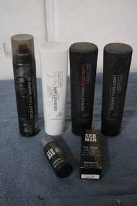 SEBASTIAN hair care shampoo, condit...