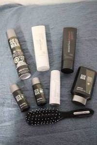 SEB MAN hair care products shampoo,...