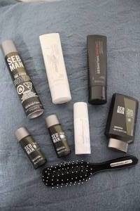 SEB MAN hair care products shampoo,...