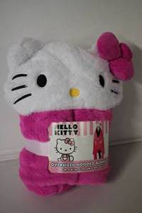 HELLO KITTY OVERSIZED HOODED BLANKE...